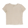 White Striped Blouse