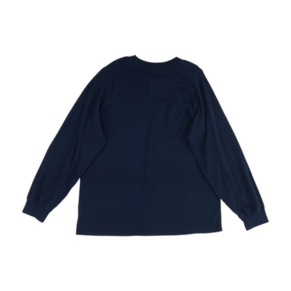 Navy Solid Sweatshirt Pullover