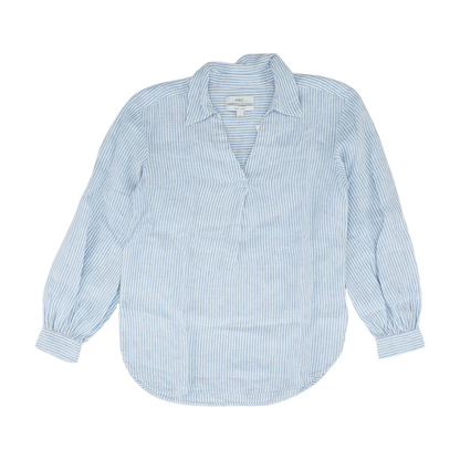 Blue Striped Blouse
