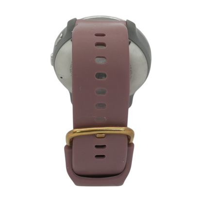 43mm Venu 2 Plus Silver Smartwatch Purple Band S/M