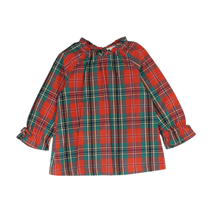 Multi Plaid Blouse