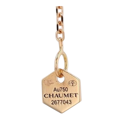 18K Rose Gold Pendant Necklace