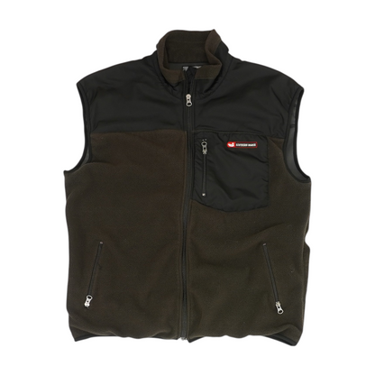 Green Color Block Vest