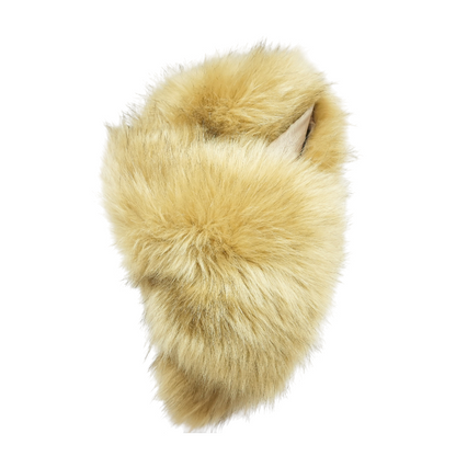 Tan Fur Scarf