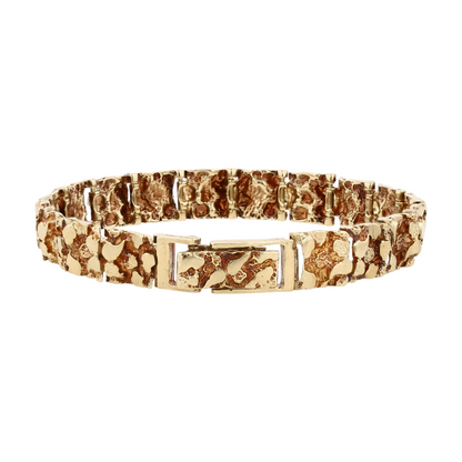 10K Yellow Gold Chain Bracelet
