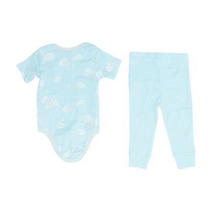 Blue Print Pajama Set