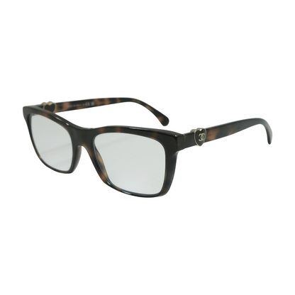 Tortoise CHANEL 3465 Oval Prescription Eyewear