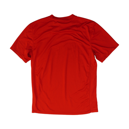Red Solid Active T-Shirt