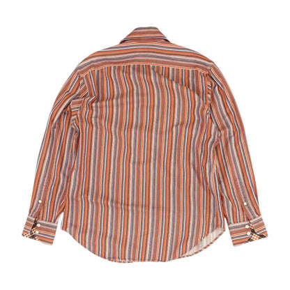 Multi Striped Long Sleeve Button Down