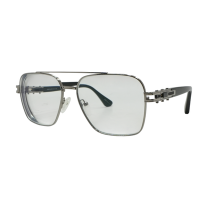 Silver Elite 52 Aviator Prescription Eyewear