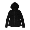Black Solid Active Jacket