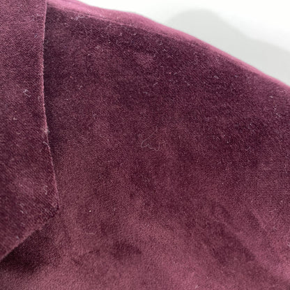 Burgundy Everyday Velvet Blazer