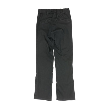 Black Solid Pants