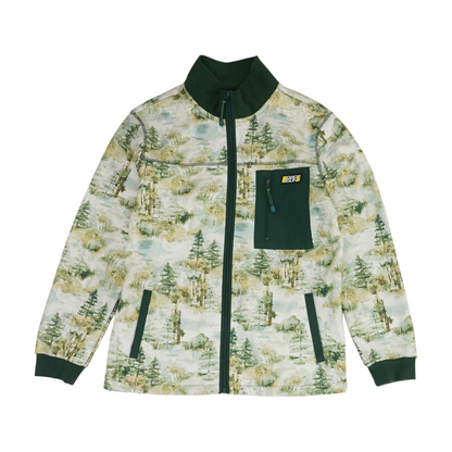 Green Graphic Jacket