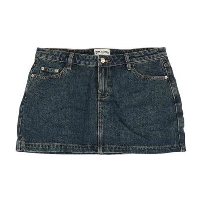 Blue Mini Skirt