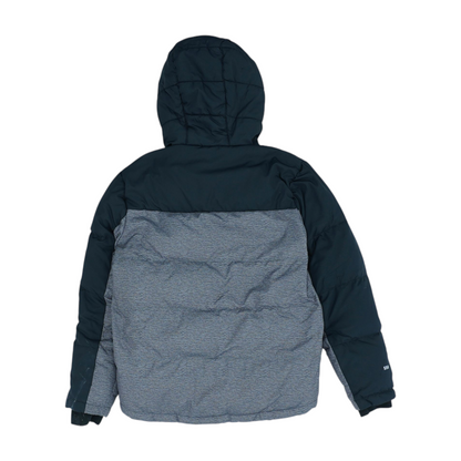 Black Color Block Jacket