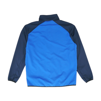 Blue Solid Active Jacket