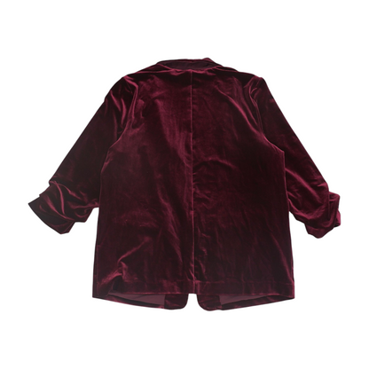 Red Plus Solid Blazer
