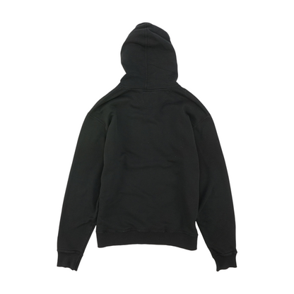 Black Solid Hoodie Pullover