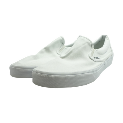 White Slip-On Athletic Shoes