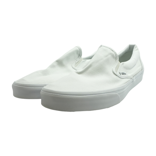 White Slip-On Athletic Shoes