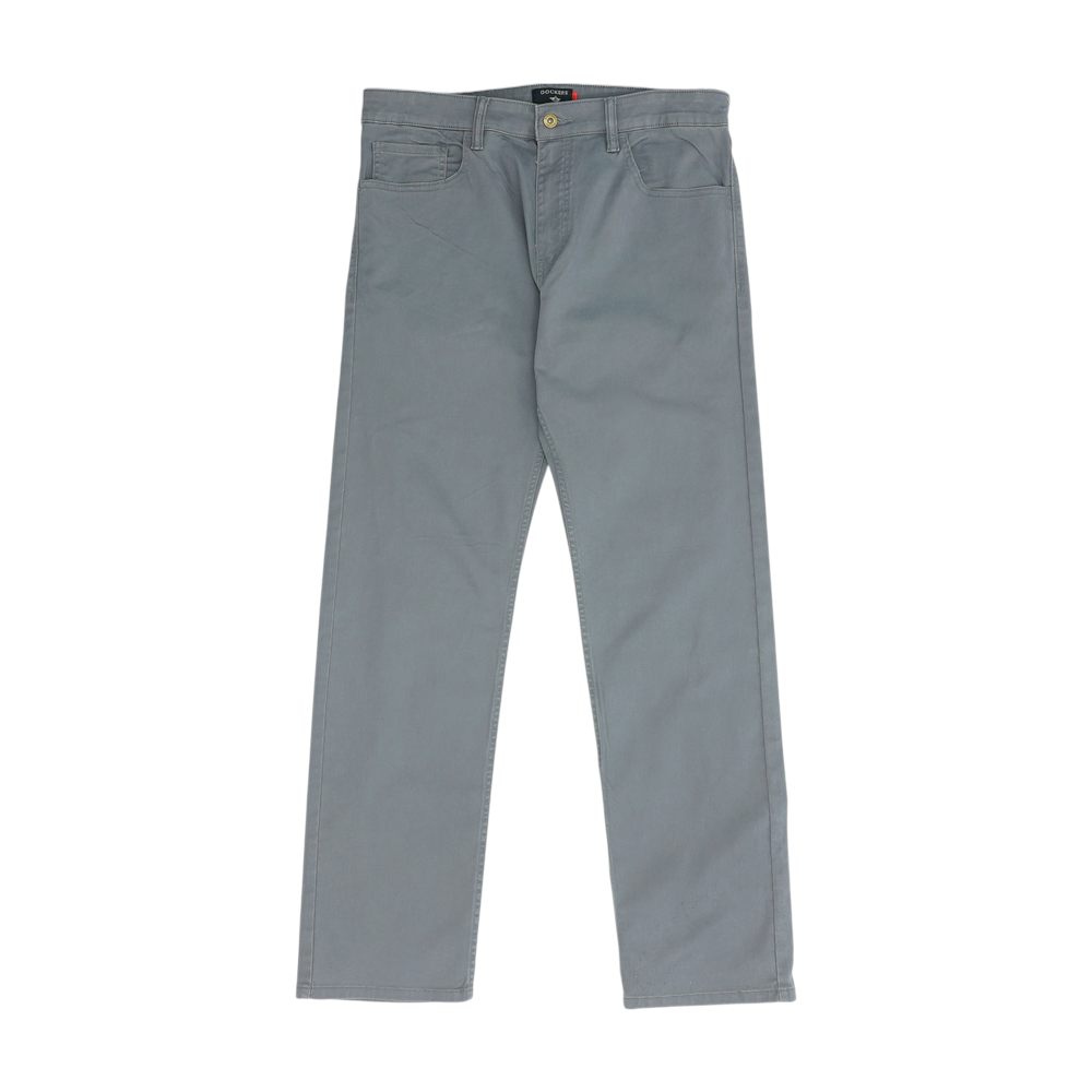 Gray Straight Pants