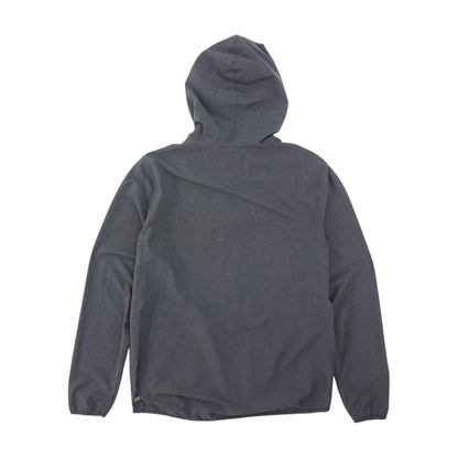 Gray Solid Rain Jacket