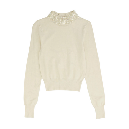 Beige Pullover Sweater