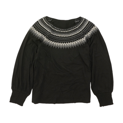 J.Jill Black Blouse – Image 1
