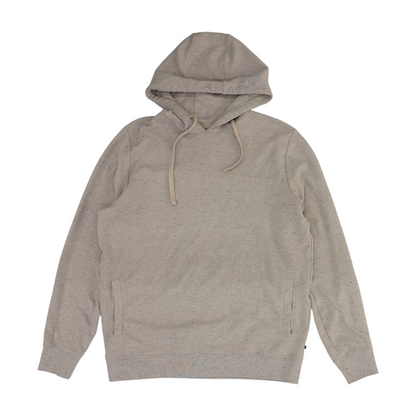 Tan Solid Hoodie Pullover