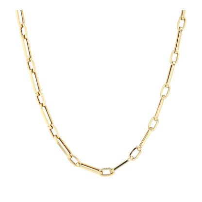 14K Yellow Gold Chain Necklace
