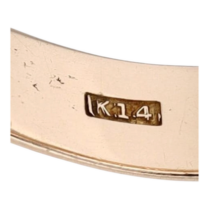 14K Yellow Gold Band
