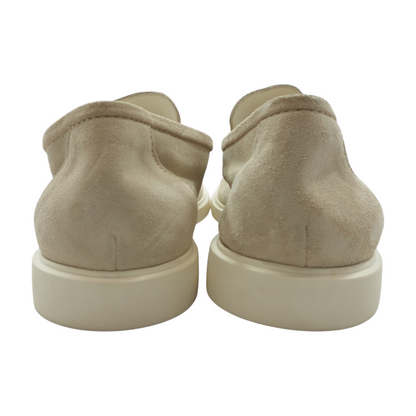 Beige Slip-On Flats