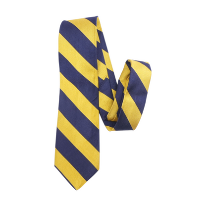 Navy Striped Tie