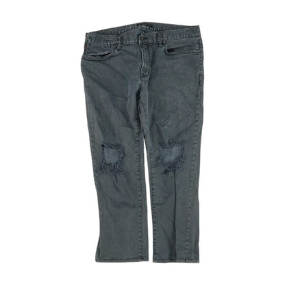 Gray Straight Jeans