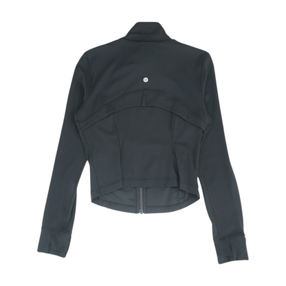 Black Solid Active Jacket