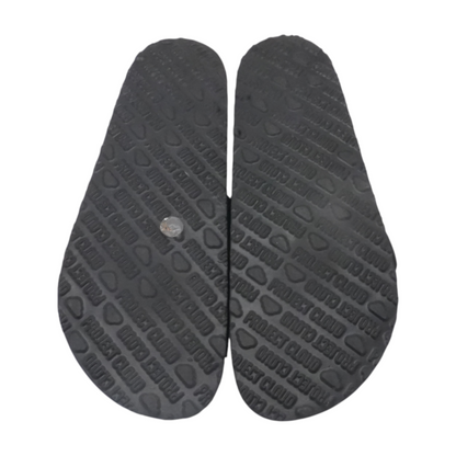 Black Flat Sandals