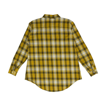 Yellow Plaid Button Down
