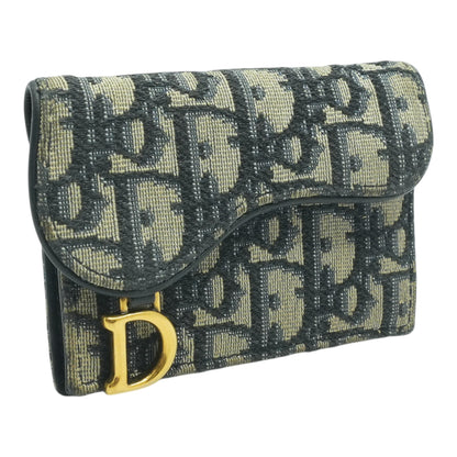 Blue Card Case Wallet