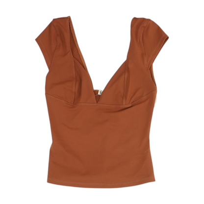 Brown Blouse