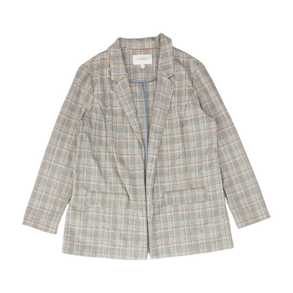 Brown Plaid Blazer