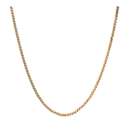 14K Yellow Gold Chain Necklace