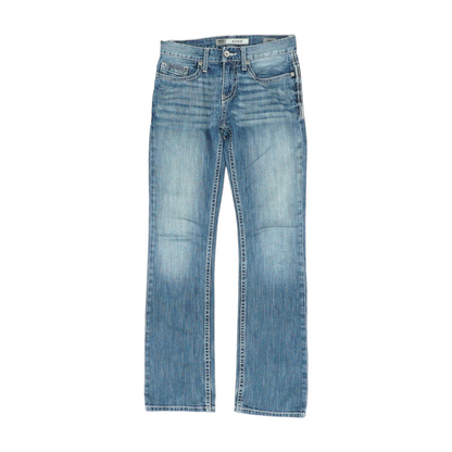 Blue Long Bootcut Jeans