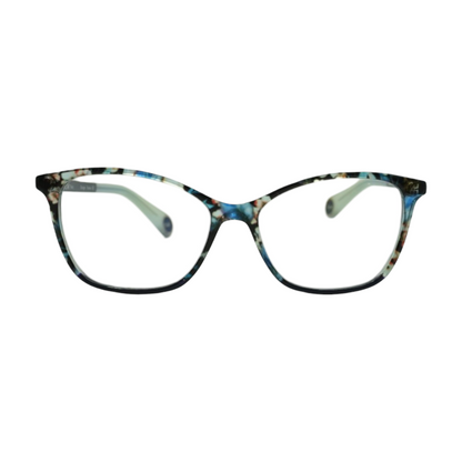 Blue Last Call 2 Square Prescription Eyewear