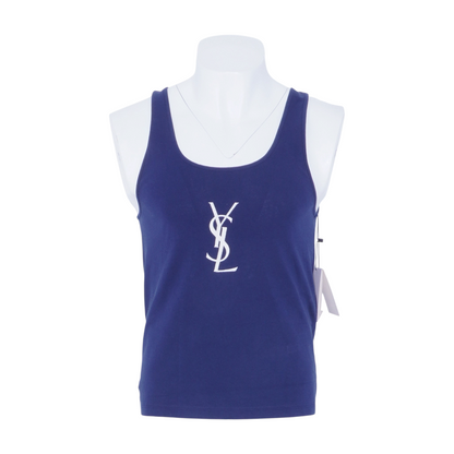 Navy Cassandre Tank Top