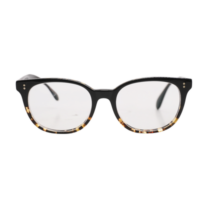 Black Hildie Round Prescription Eyewear