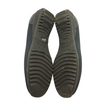 Black Slip-On Flats