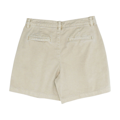 Khaki Solid Chino Shorts