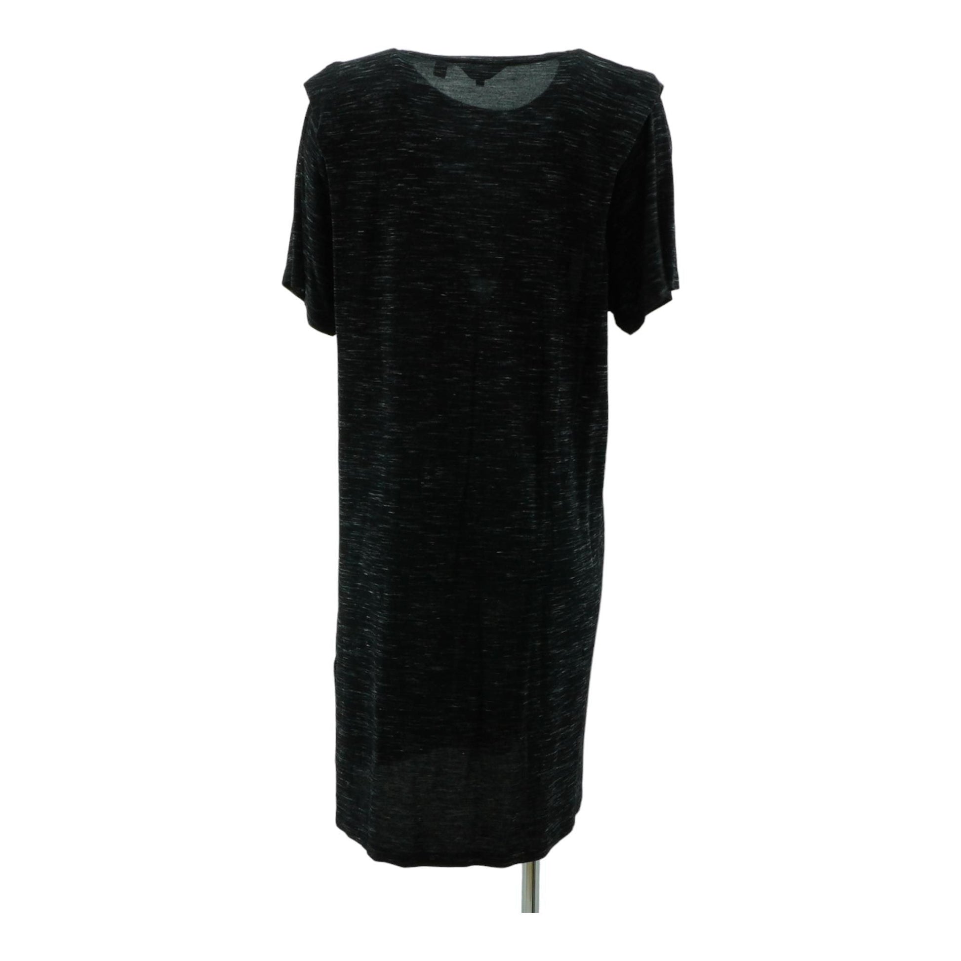 Black Striped Midi Dress Black Striped Midi Dress