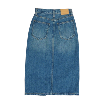 Blue Midi Skirt